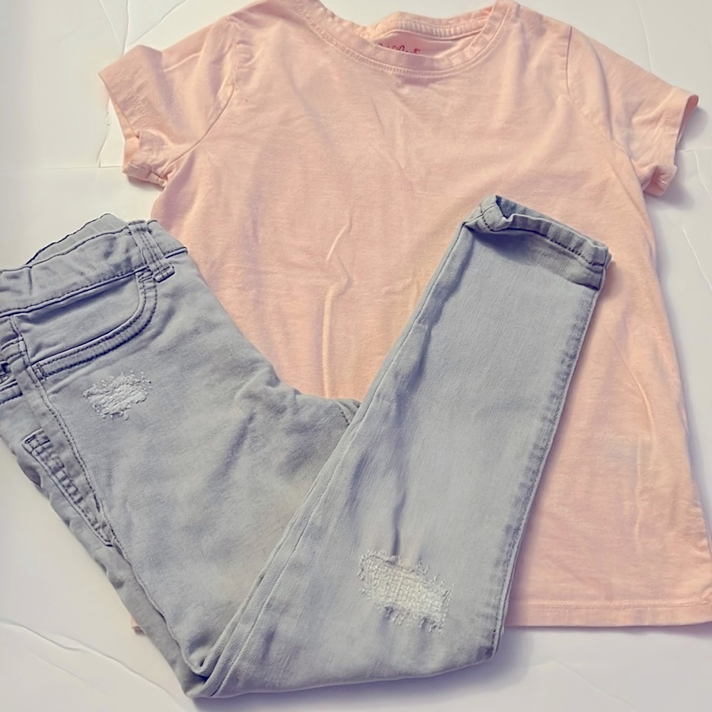Stylish girl outfit, size 6/6X